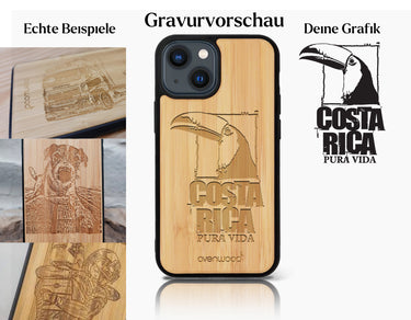 INDIVIDUELL iPhone 14 Bambus-Kunststoff
